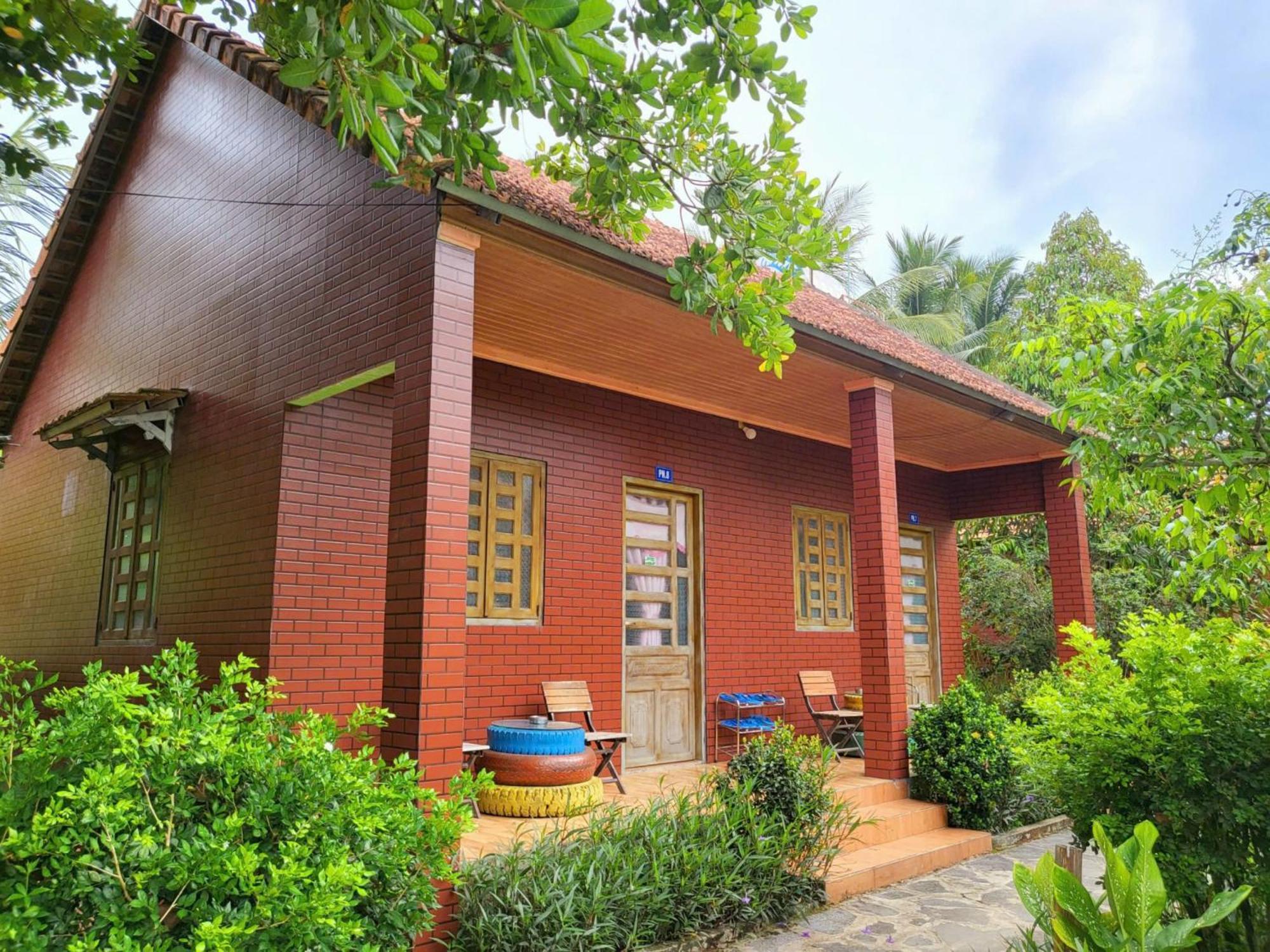 Thuy Tien Ecolodge Cat Tien Esterno foto